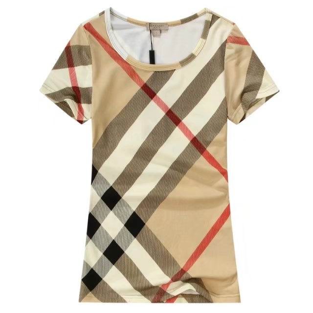 Burberry short round collar T woman S-2XL-043